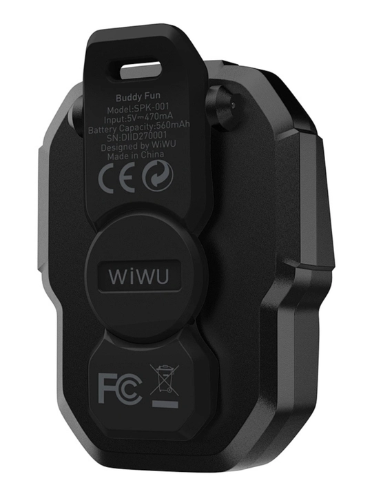 WIWU SPK-001 Buddy Fun Магнитная Mini Bluetooth Колонка IPX7 Type-C