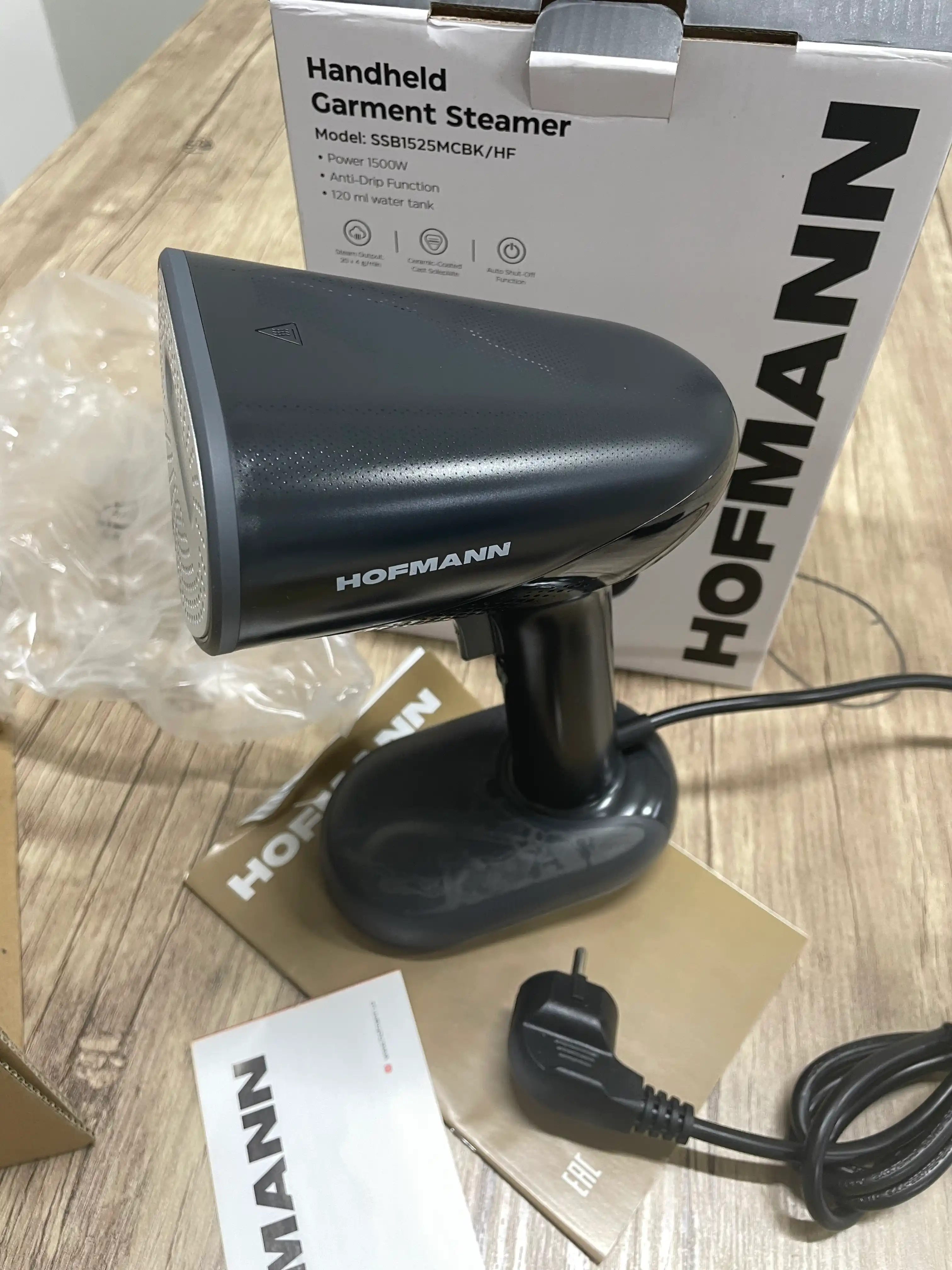 Hofmann qo‘l bug‘latgichi, 1800 Vt, 220 ml, elektron boshqaruvli