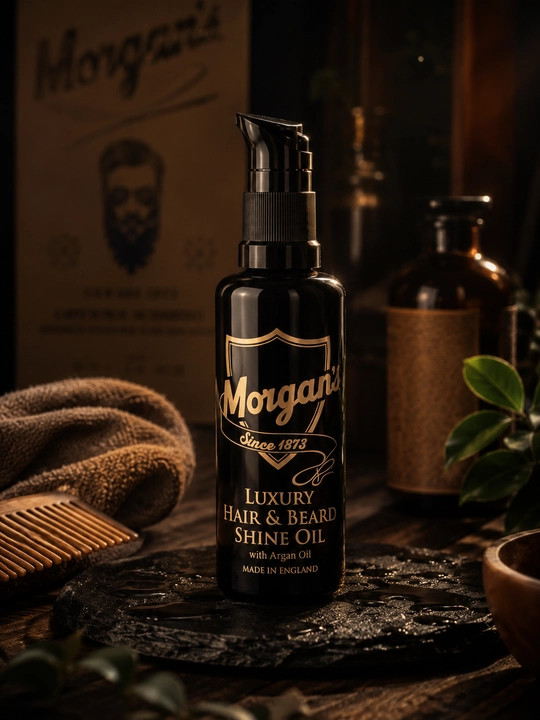 Morgan's Luxury Hair & Beard Shine Oil — Масло для блеска волос и бороды - 