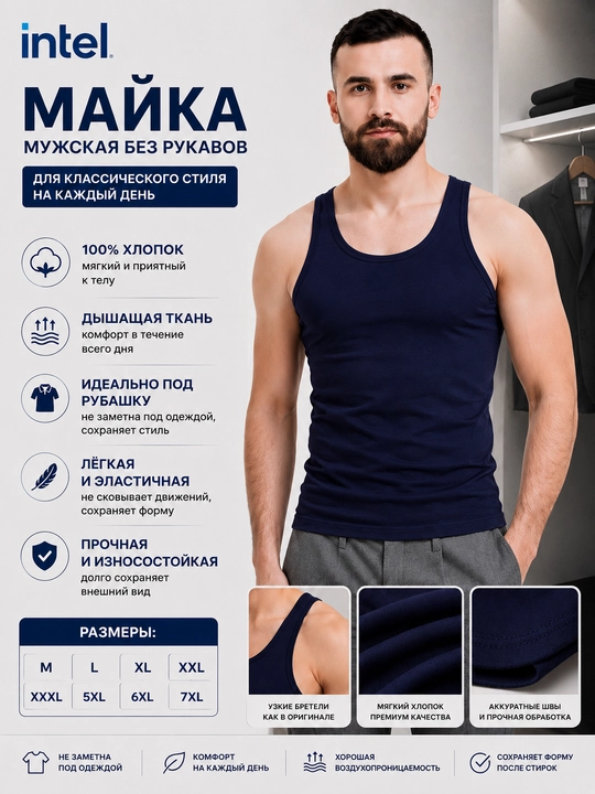 Erkaklar uchun mayka - 