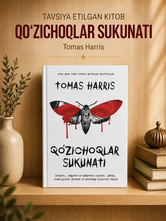 Qo‘zichoqlar sukunati — Tomas Harris - 