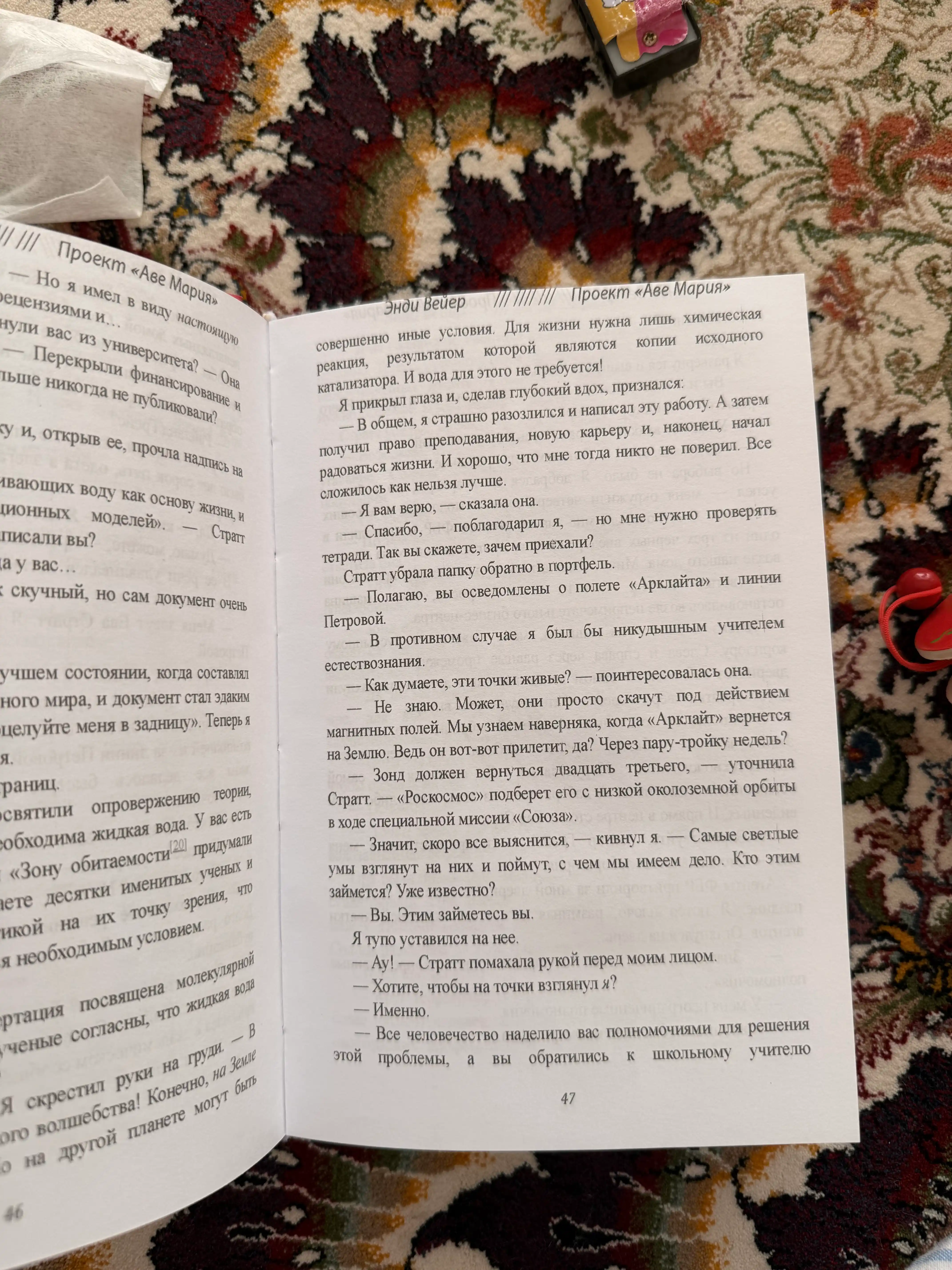 Проект Аве Мария, Энди Вейер
