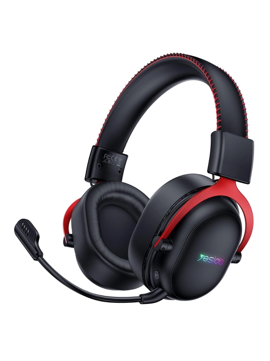 YESIDO EK07 Gaming Quloqchin RGB Bluetooth 2.4G AUX Mikrofonli Headset - 
