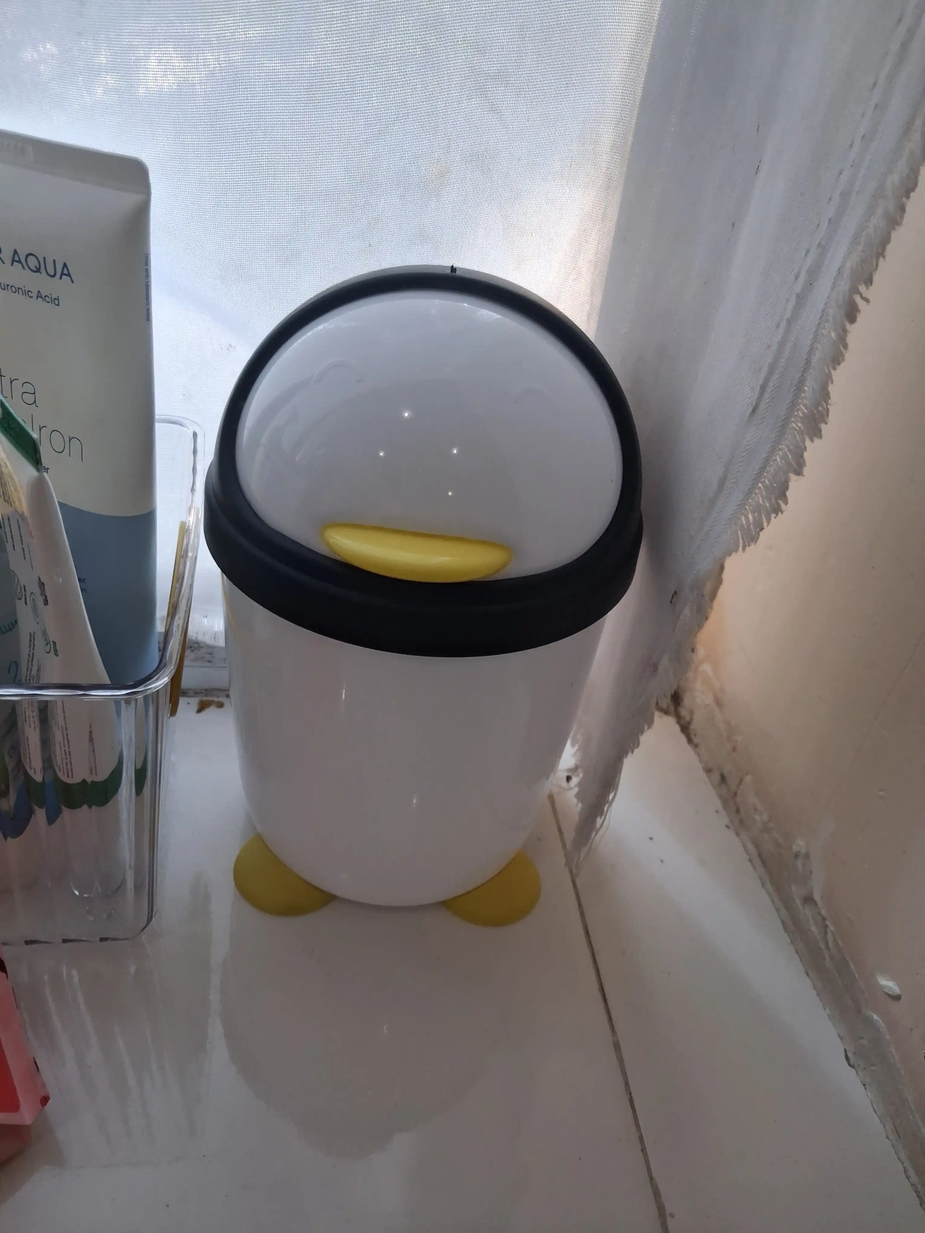 Mini chiqindi qutisi stol usti uchun penguin dizayn