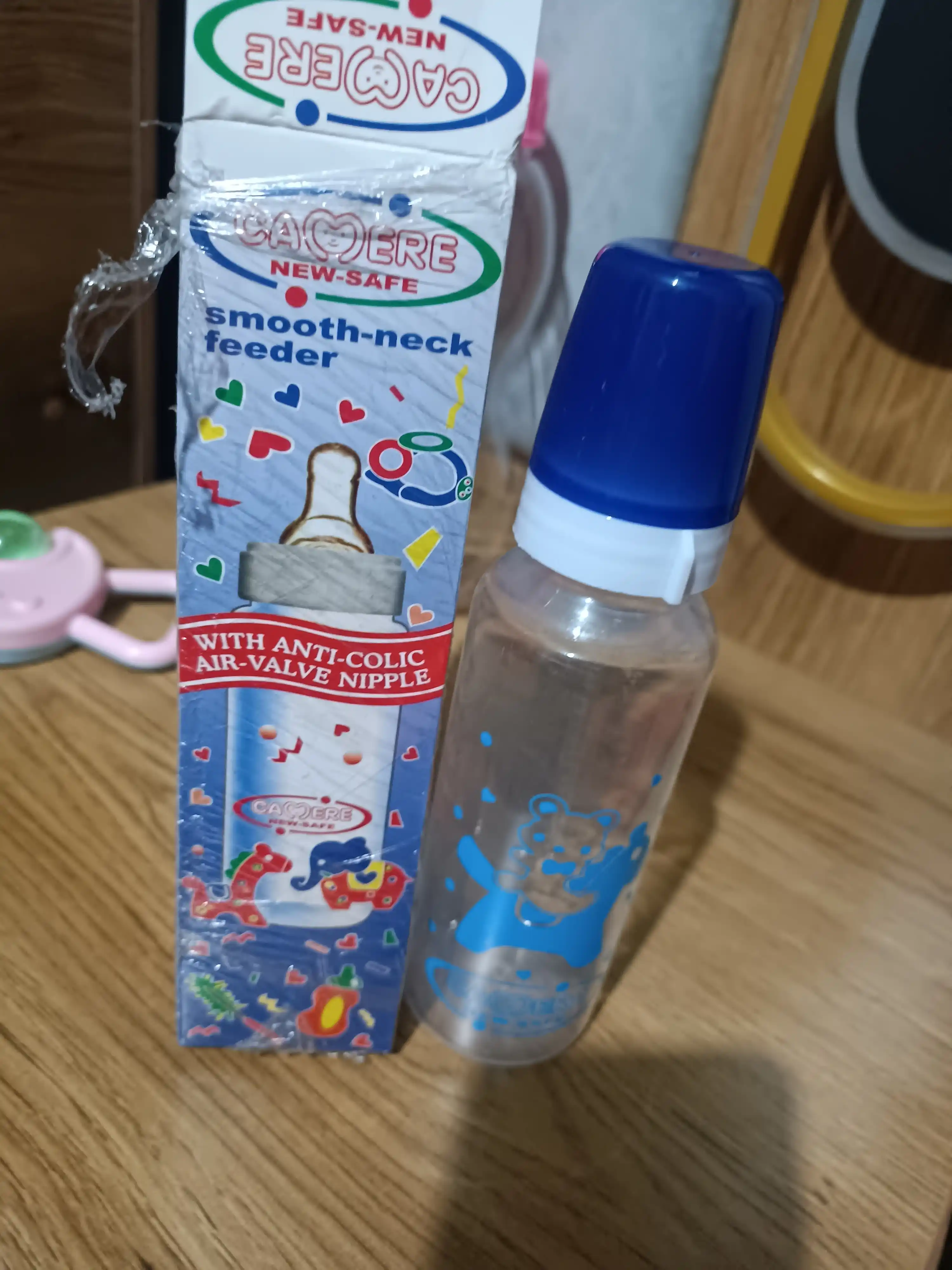 CAMERA NEW-SAFE Bolalar uchun butilka, 125 ml, 240 ml