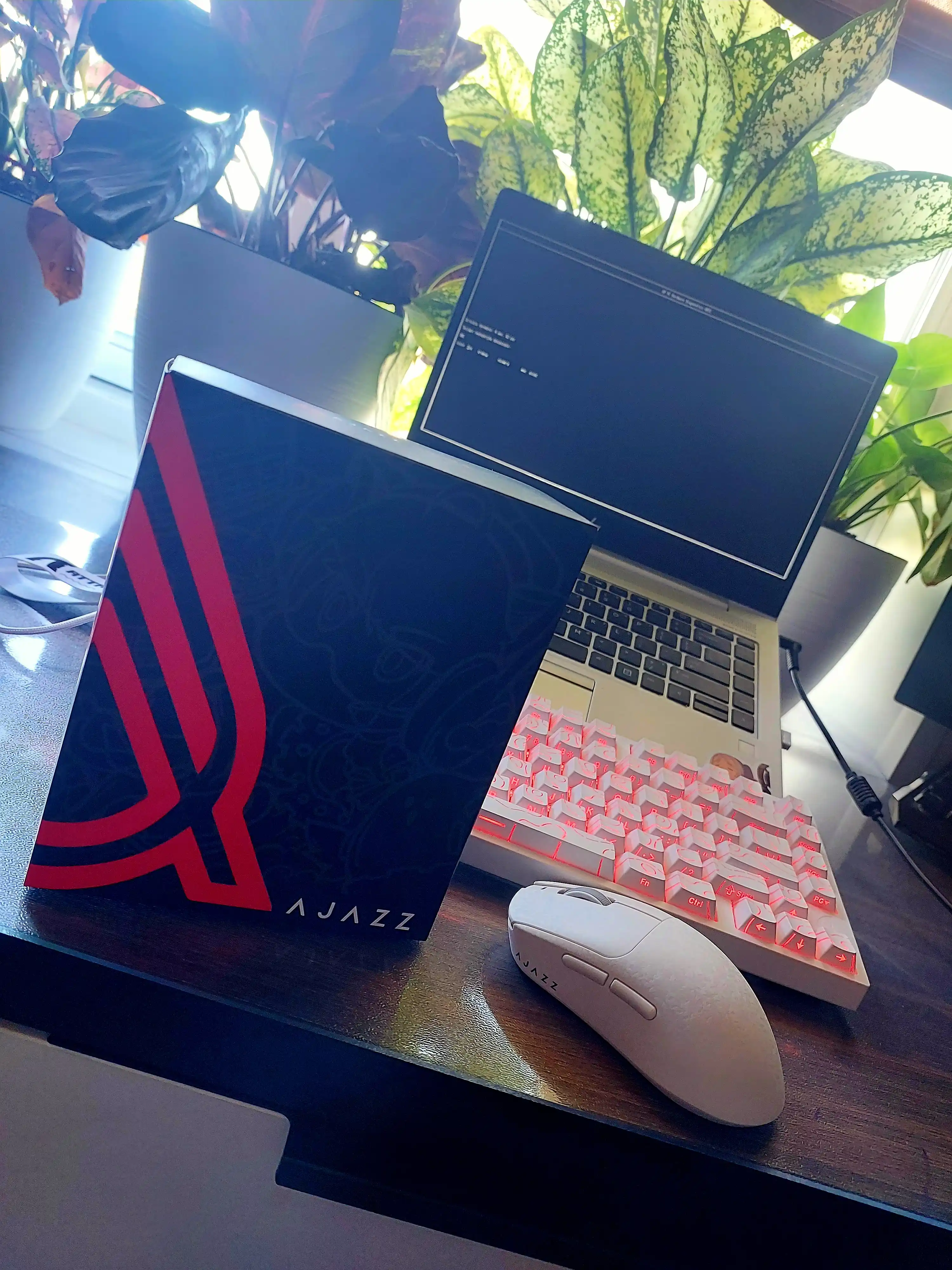 Игровая мышь AJAZZ AJ199 Карбоновая, проводная, беспроводная, Bluetooth, для гейминга