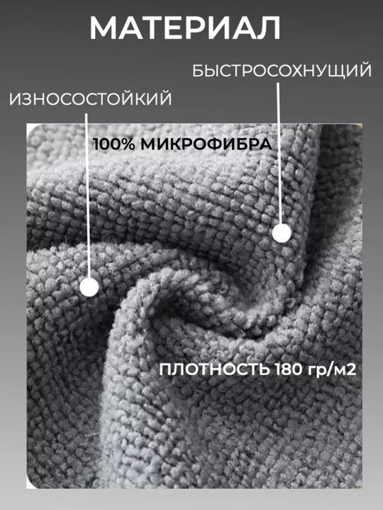 Салфетки из микрофибры для уборки