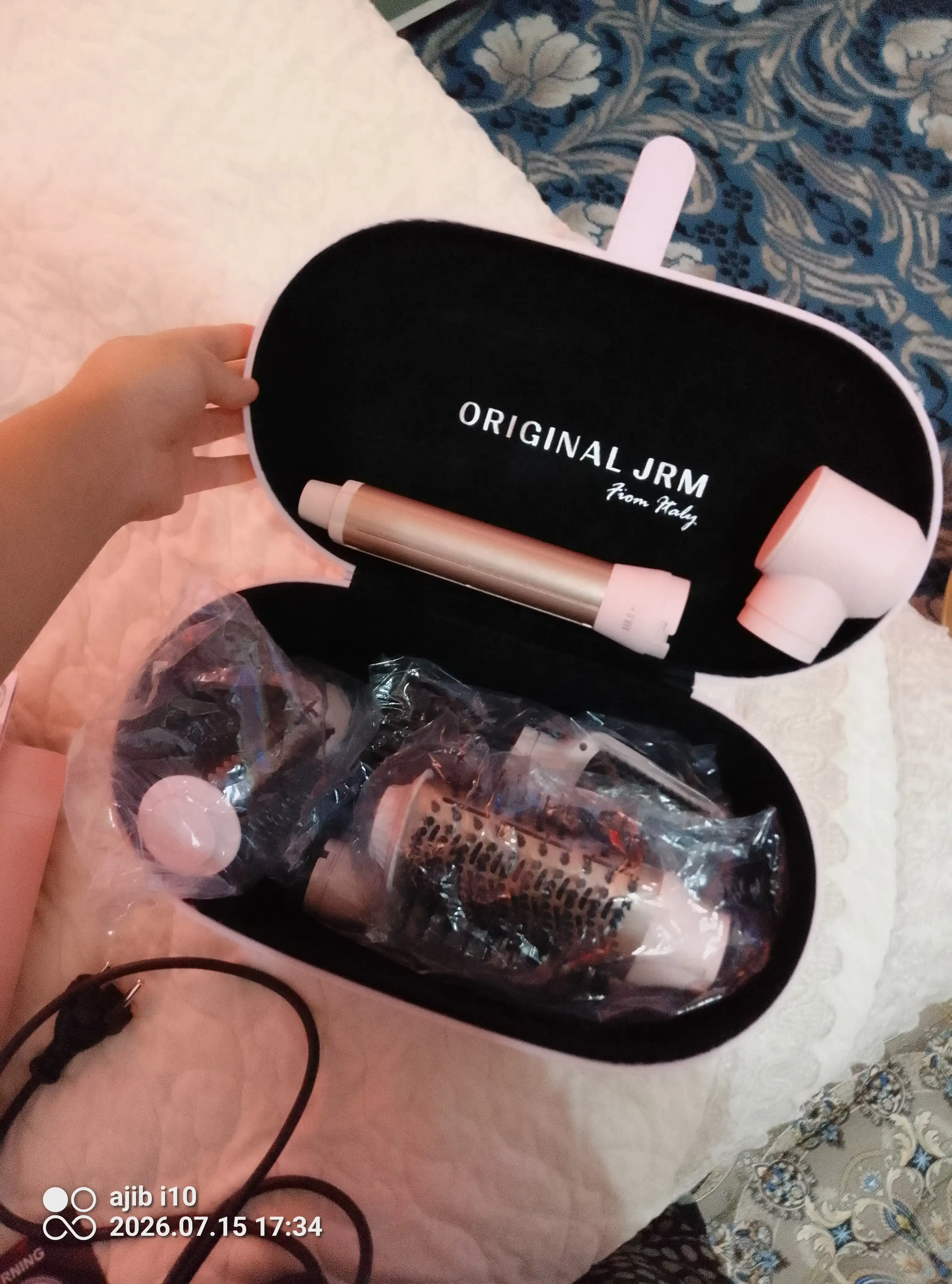 JRM Airwrap 6 tasi 1da ko'p funksiyali styler, soch quritgich, fen, jingalak, dazmol, ployka