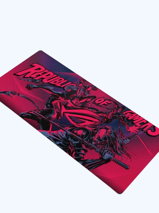 Игровой коврик для мыши ROG Republic of Gamers 80×30см, прошитые края, Speed