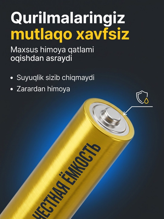 Батарейки щелочные Alkaline AA 2 шт. в блистере