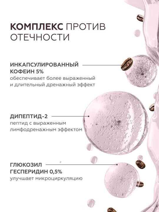 Geltek Ko‘z atrofi terisi uchun "Caffeine Lift" geli