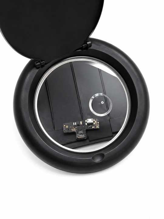 Stol lupa LED yoritgichi bilan, 90 mm – ta'mirlash va lehimlash ishlari uchun