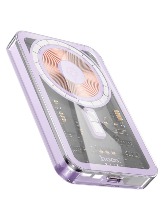 HOCO Q14 Ice Crystal 5000mAh MagSafe Power Bank PD20W Беспроводной