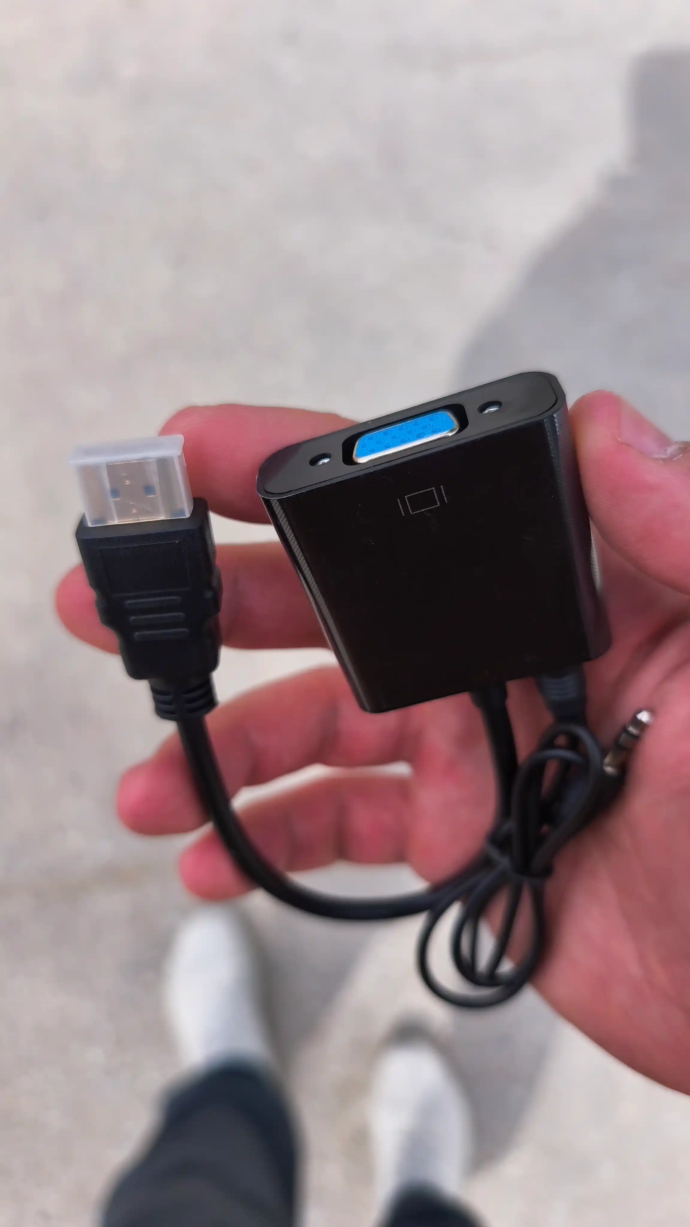 HDMI-VGA адаптер, с аудиокабелем, надёжное решение для монитора и других устройств