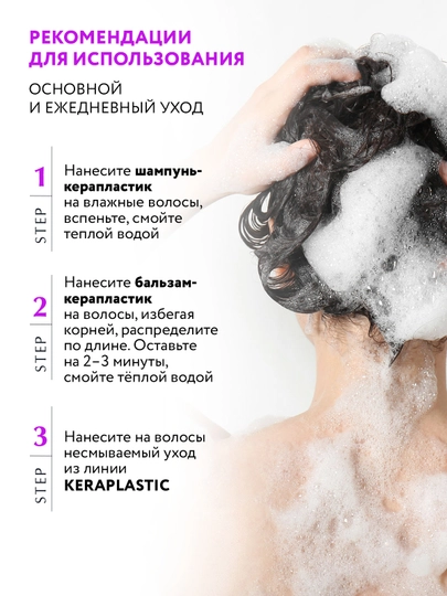 ARAVIA Laboratories Шампунь-восстанавливающий с кератином, 250 мл