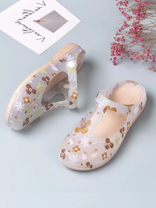 Ayollar uchun T-band gulli EVA shippak-kroks - 