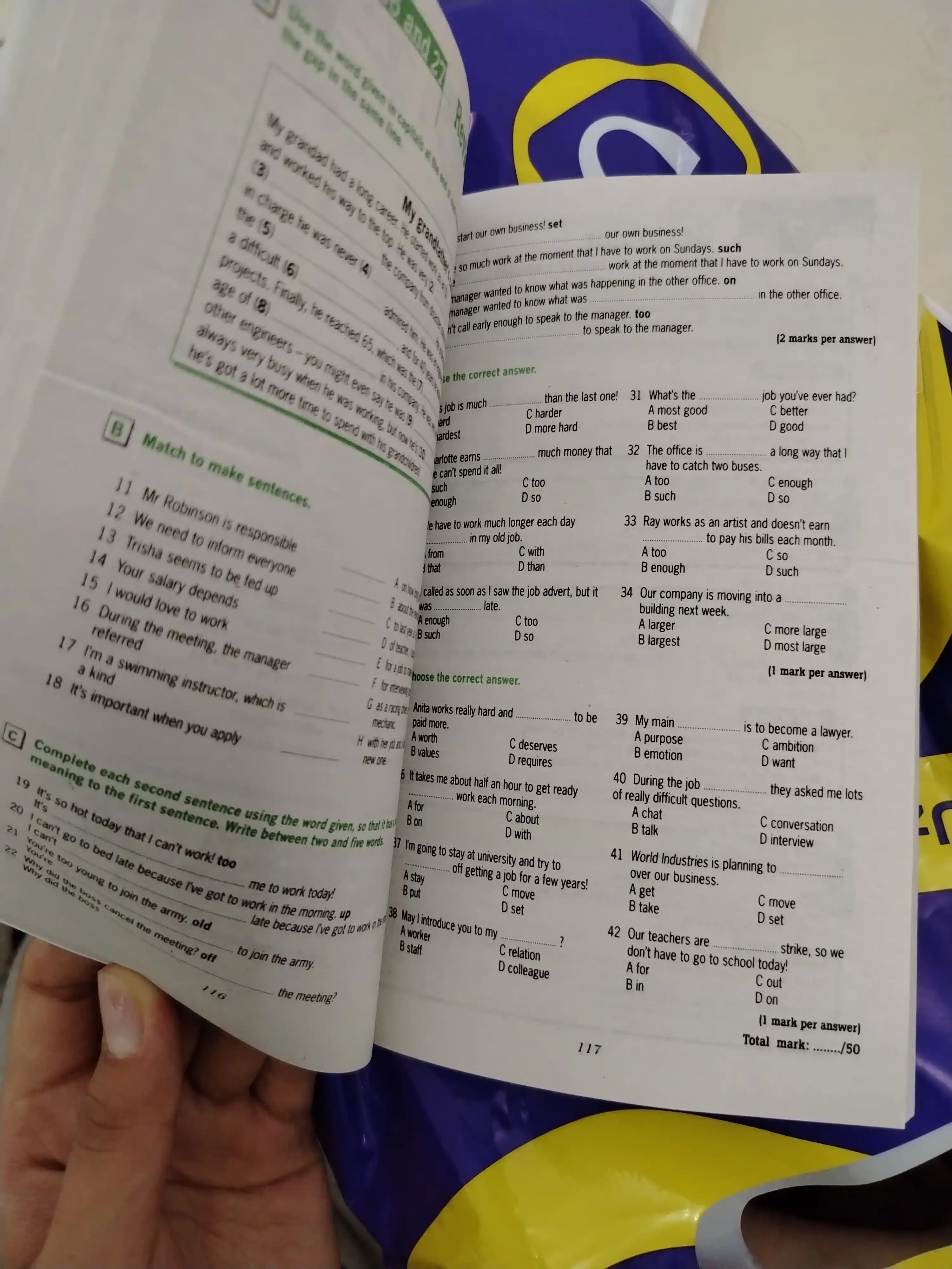 Destination B1 B2 C1 C2.A1.A2 Grammar and Vocabulary/ with answer key