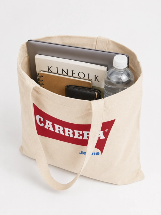 Carrera Jeans  shopper sumka,100% paxta