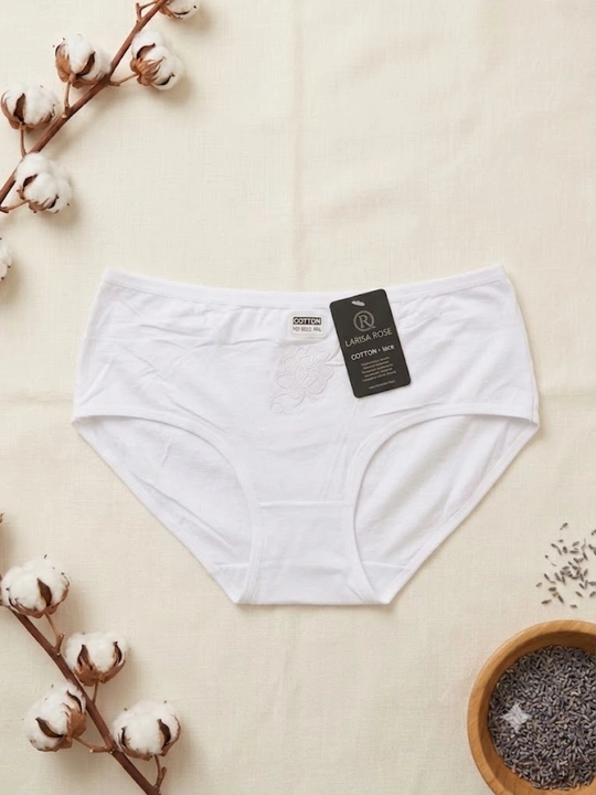 Ayollar trusigi, katta o‘lchamlar, baland bel qismi, qulay, paxtali, gipyurlik, XL-6XL - 