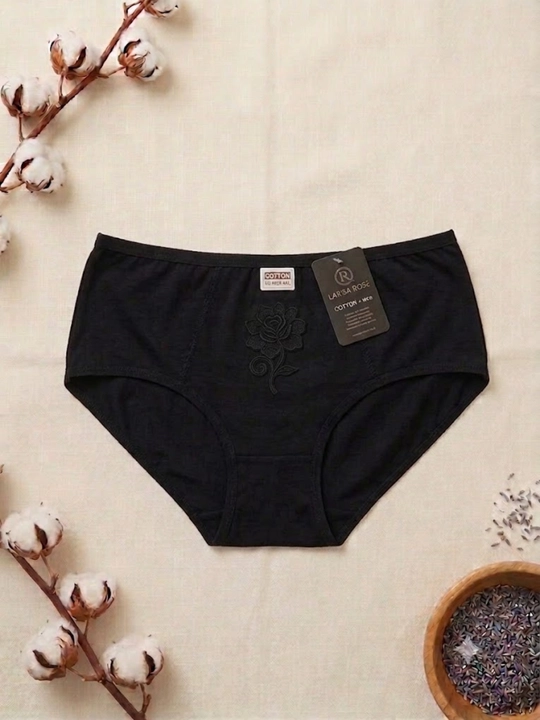 Ayollar trusigi, katta o‘lchamlar, baland bel qismi, qulay, paxtali, gipyurlik, XL-6XL - 