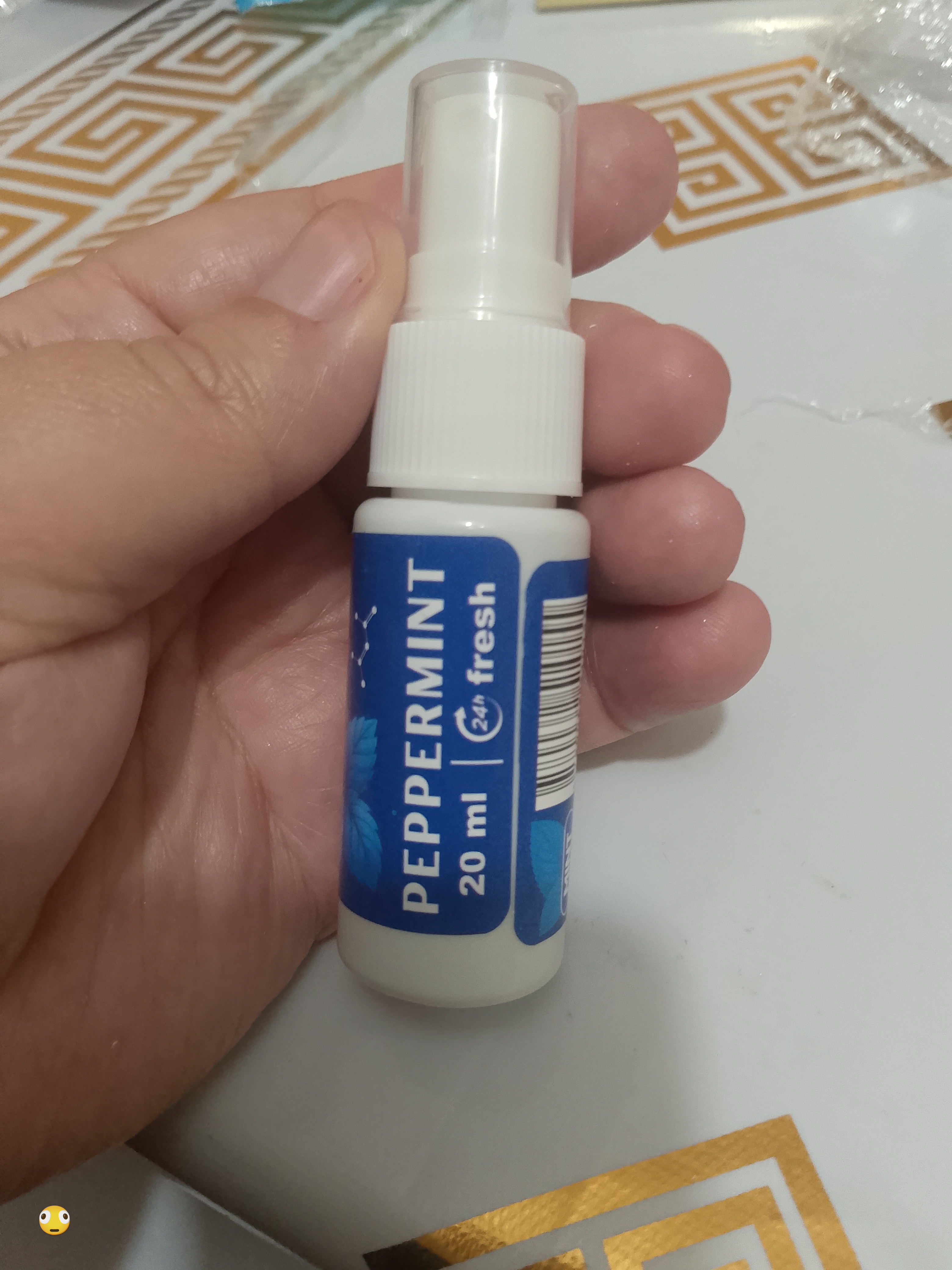 Fresh Dent, ogʻiz uchun antibakterial sprey , tetiklanturuvchi ,yoqimsiz xidga qarshi