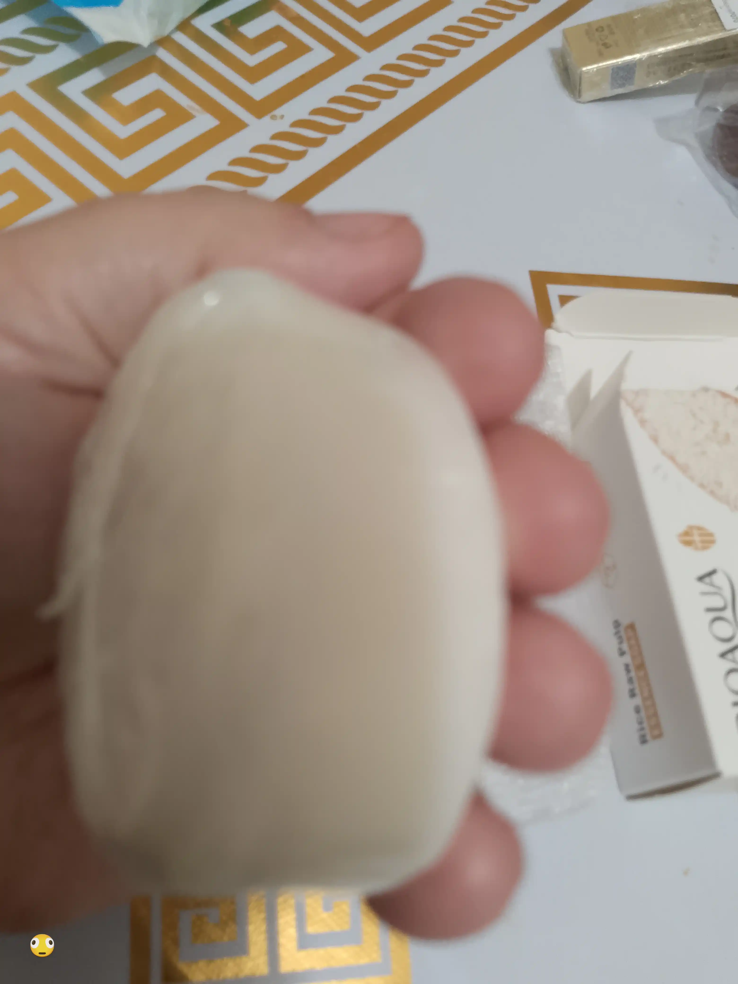 BIOAQUA oqartiruvchi sovuni, guruch ekstrakti bilan, yuz va tana uchun, 100 g