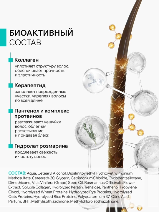 ARAVIA Professional Бальзам-кондиционер для придания объема тонким волосам, 420 мл