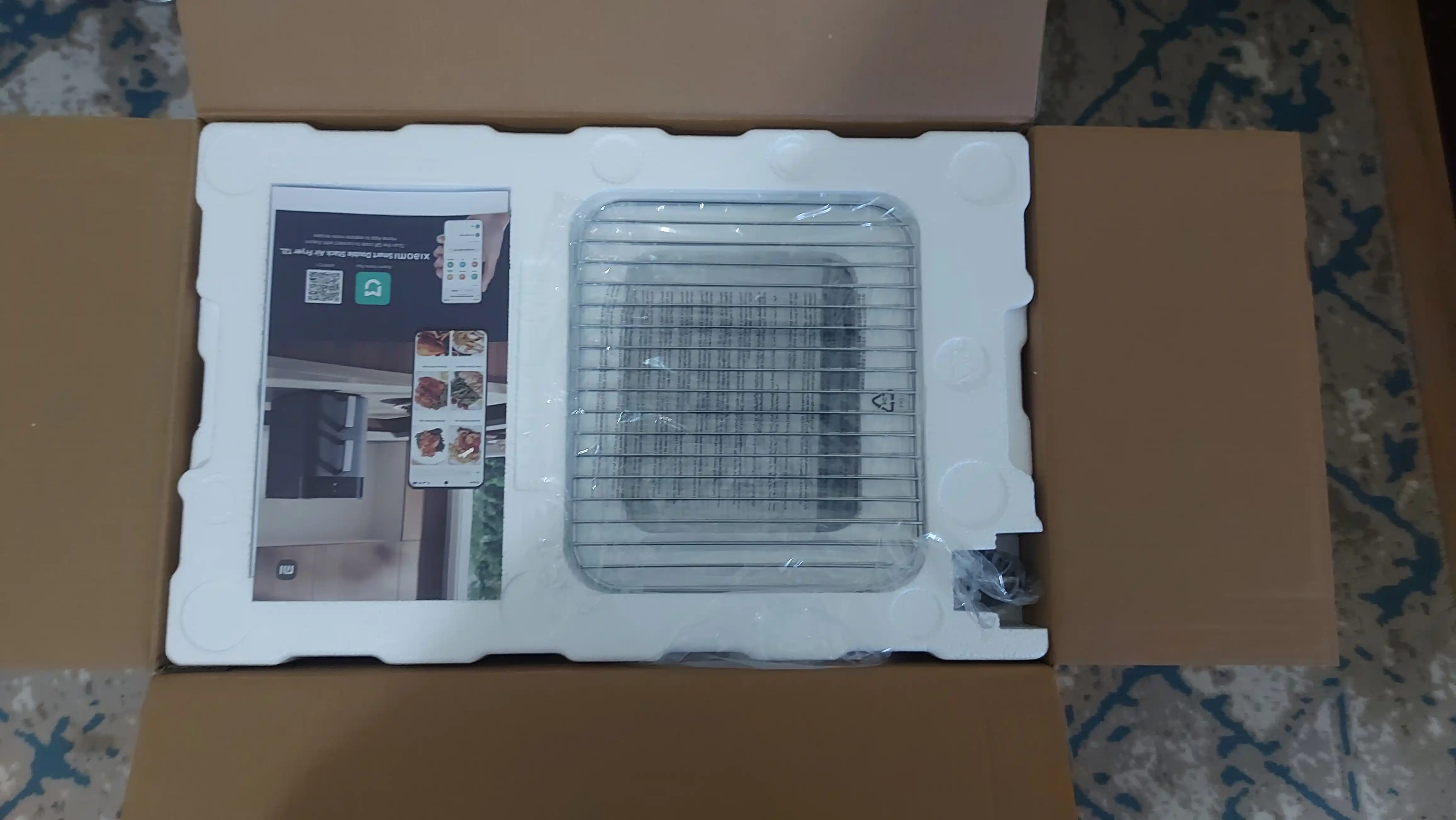 Xiaomi Smart Air Fryer 4.5, 5.5, 6.5, 10, 12L aqlli aerogril, Global qovurish pechi