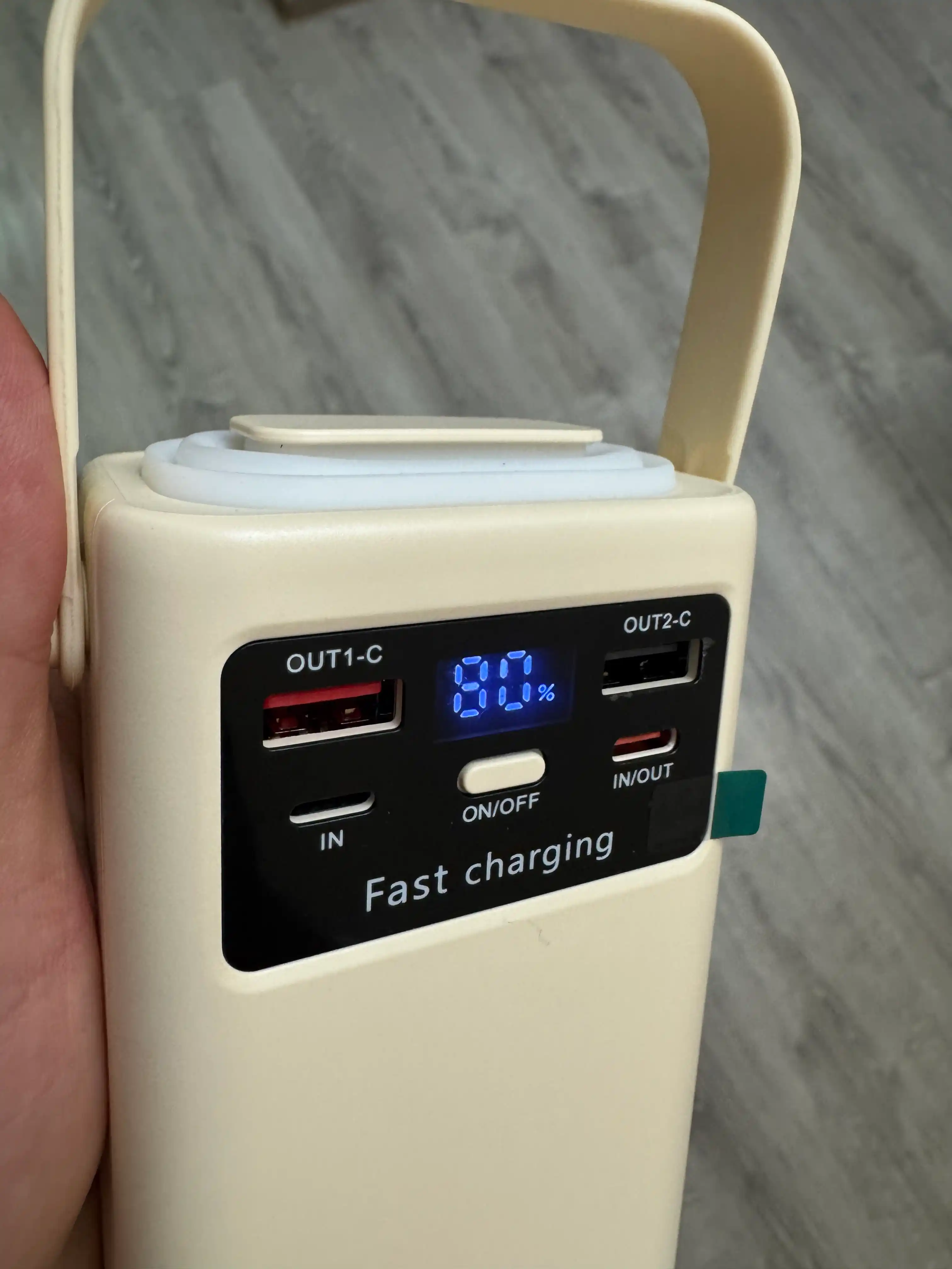 Внешний аккумулятор power bank с быстрой зарядкой, 50000, 100000, 7 в 1