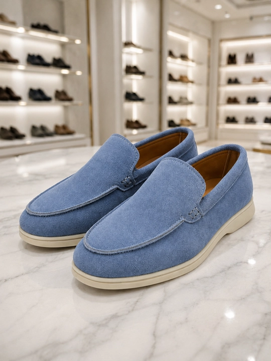 Лоферы, 100% натуральная кожа, loro piana, мокасины - 