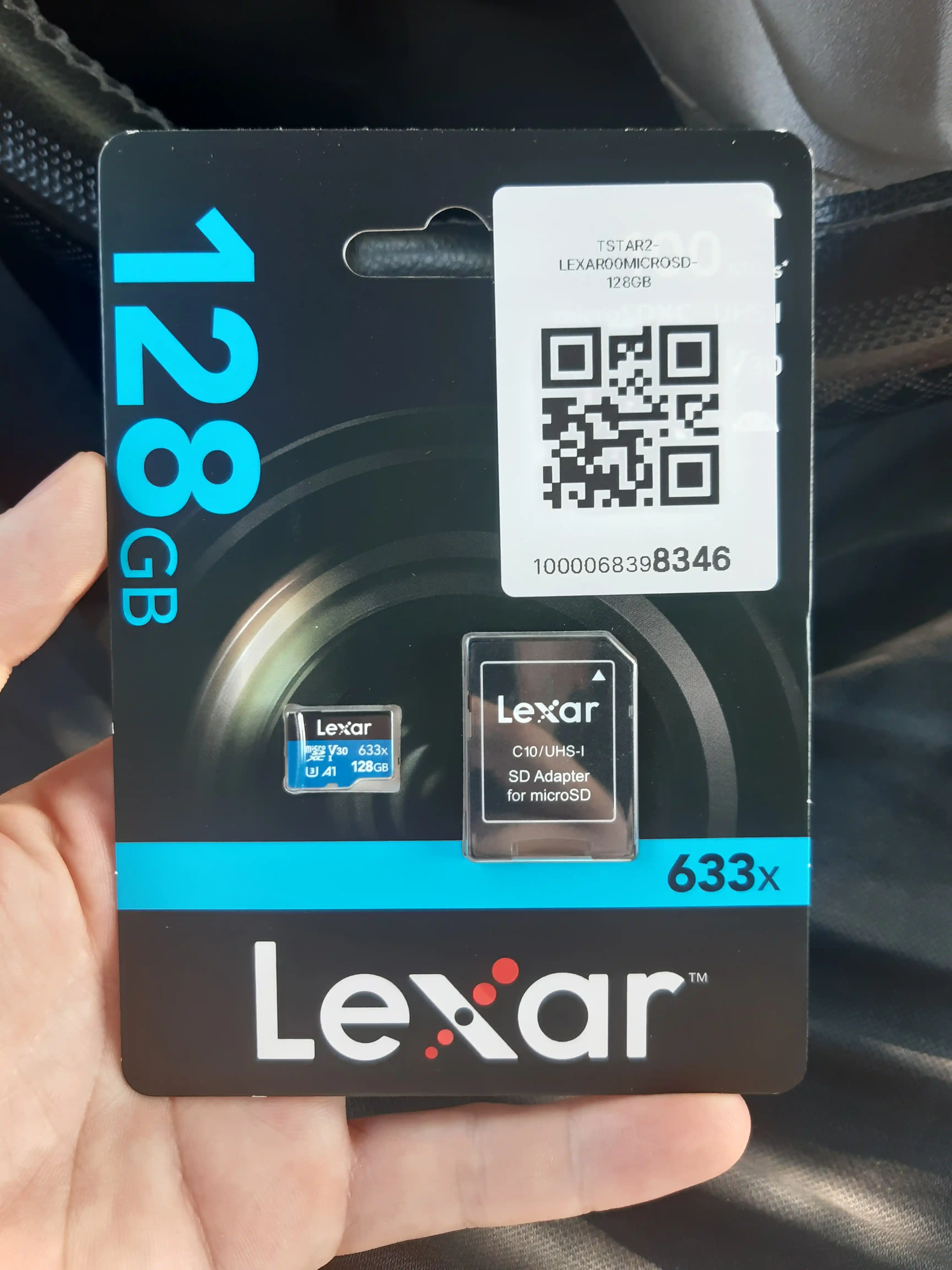 Флешка Lexar 32/64/128/256GB A1, V30, 4K, 100Mb/s microSDXC UHS-I card, micro sd