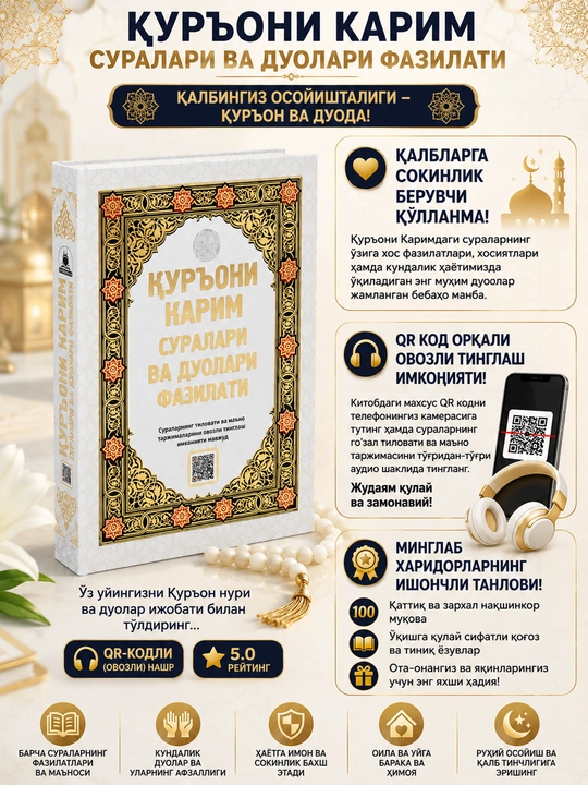 Qur'oni Karim suralari va duolari fazilati