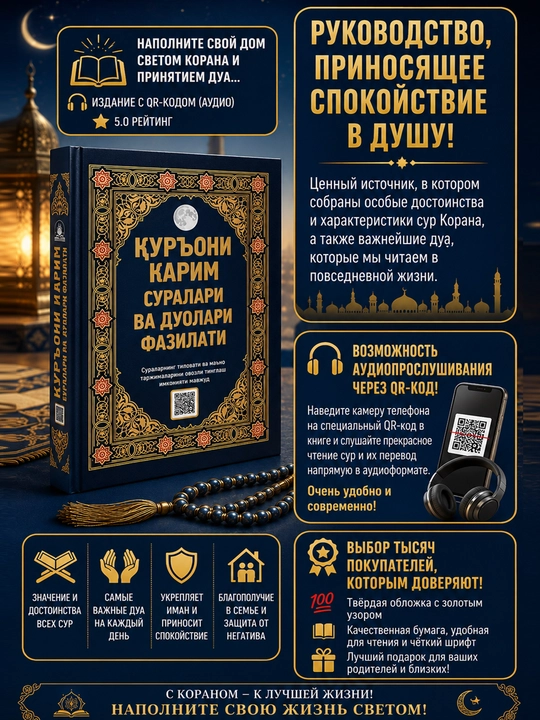 Куръони Карим суралари ва дуолари фазилати