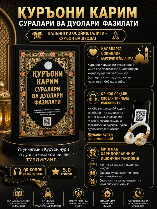 Qur'oni Karim suralari va duolari fazilati