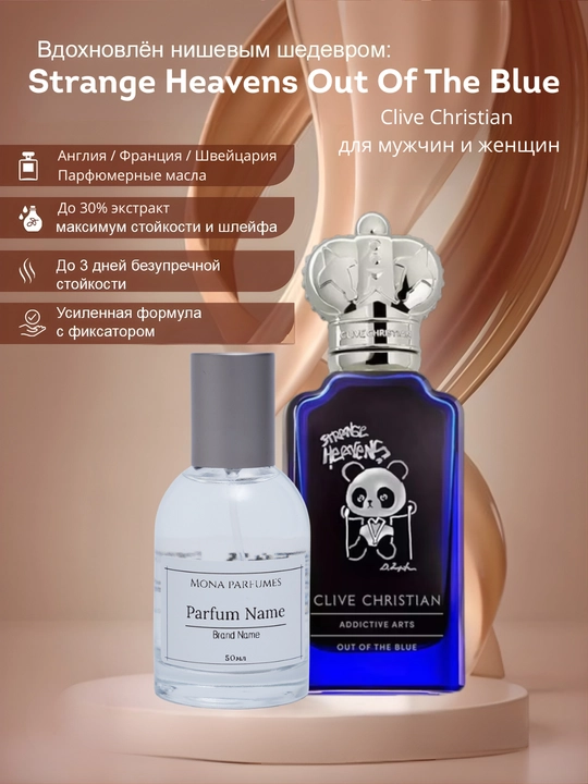 Strange Heavens Out Of The Blue Clive Christian erkaklar va ayollar uchun - 