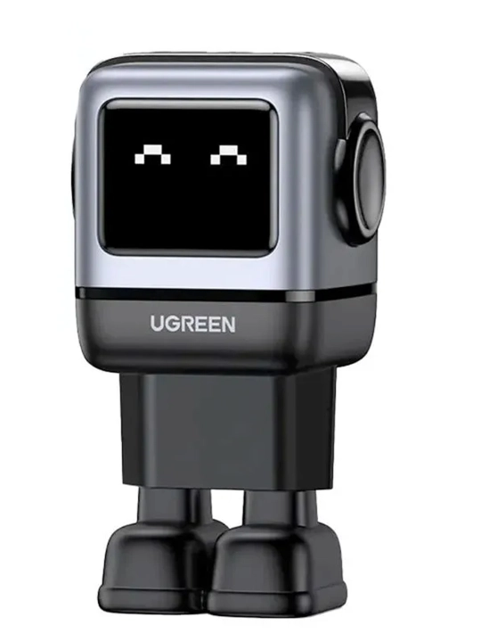 Зарядное устройство UGREEN UNO CD361 (25685B) 65W GaN, 3 порта (2×USB-C + USB-A) - 