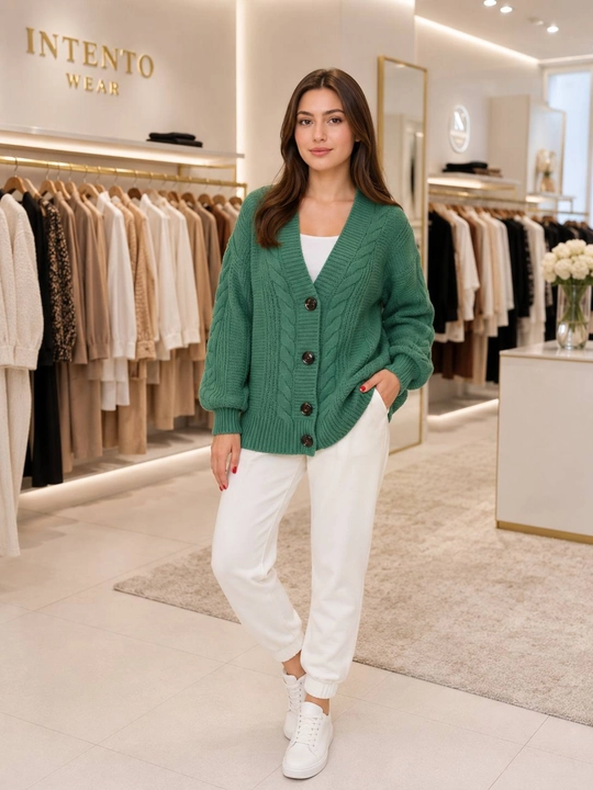 Ayollar uchun oversize kardigan, Jemper, qishki kofta, ayollar jemperlari, (48-54)