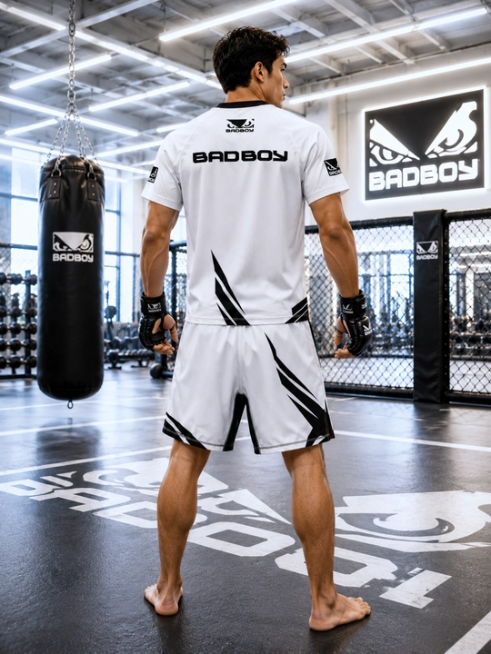 Bad Boy MMA Sport Formasi – Futbolka va Shortik  Sport va trenerovka uchun