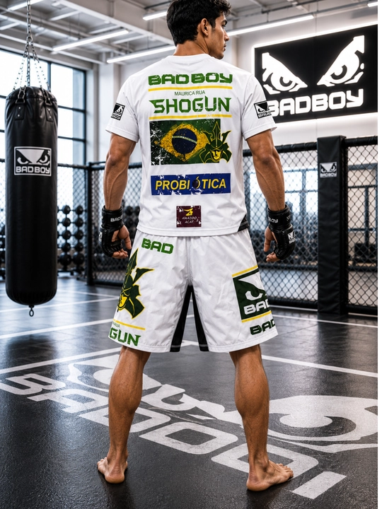 Bad Boy MMA Sport Formasi – Futbolka va Shortik  Sport va trenerovka uchun
