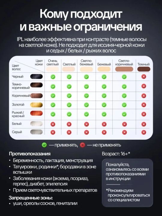Babyverse Professional fotoepilyator, yuz va tana uchun, sovutish effektiga ega
