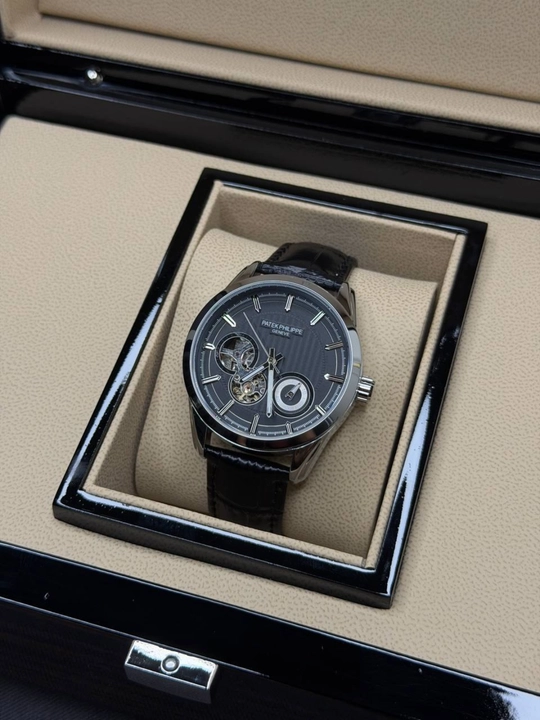 Мужские наручные часы Patek Philippe с автоматическим механизмом и минеральным стеклом