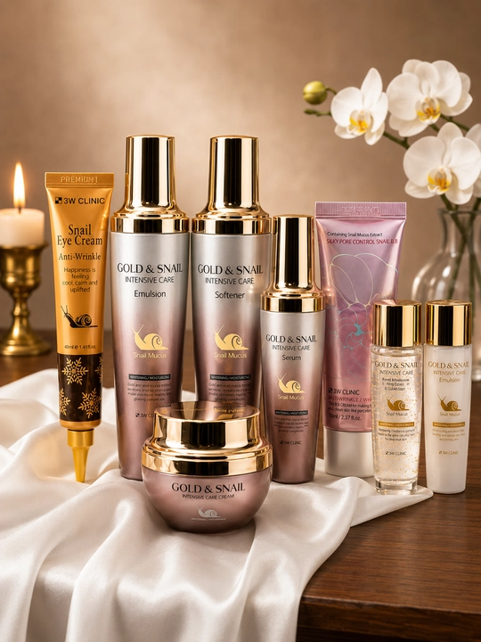 3W Clinic Gold & Snail Intensive Care Premium to'plami