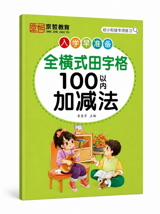 100 gacha qoʻshish va ayirish bo‘yicha matematik mashq daftari (katakli usul) - 