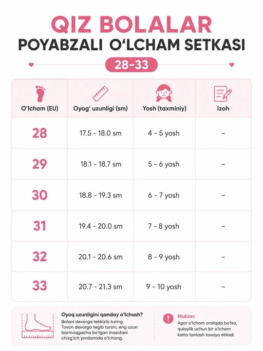 Туфли для девочек, 28-33