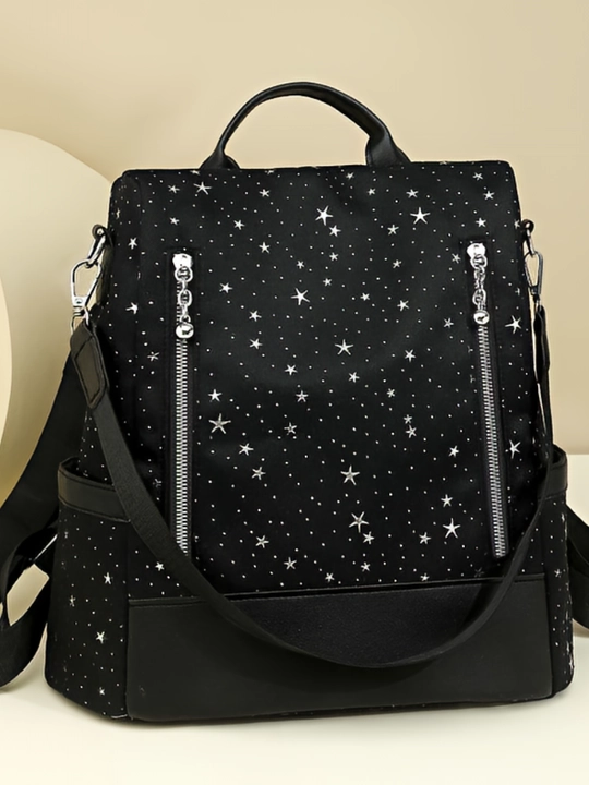 Ayollar uchun ryukzak - chop etilgan sumka - 