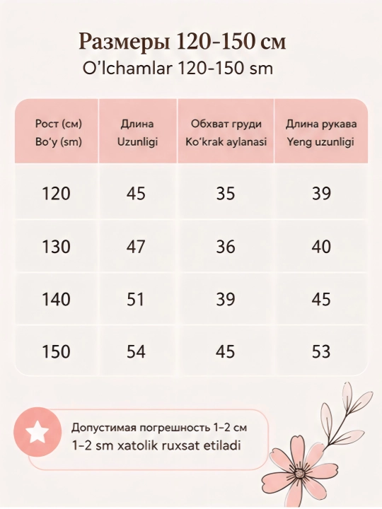 Блузка для девочки, школьная форма