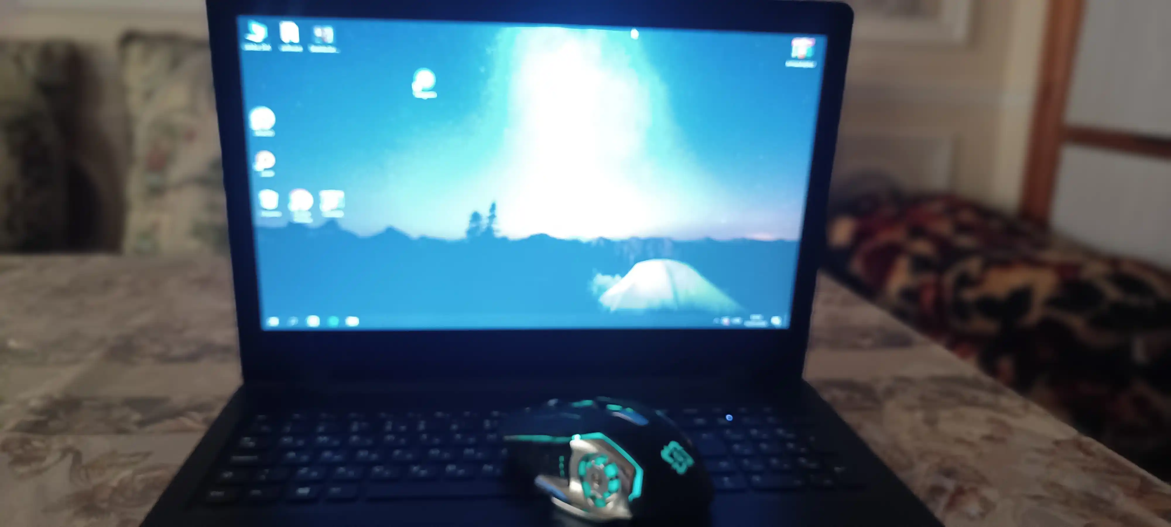 Игровая мышь IMICE бесшумная, беспроводная m17, c RGB подсветкой,