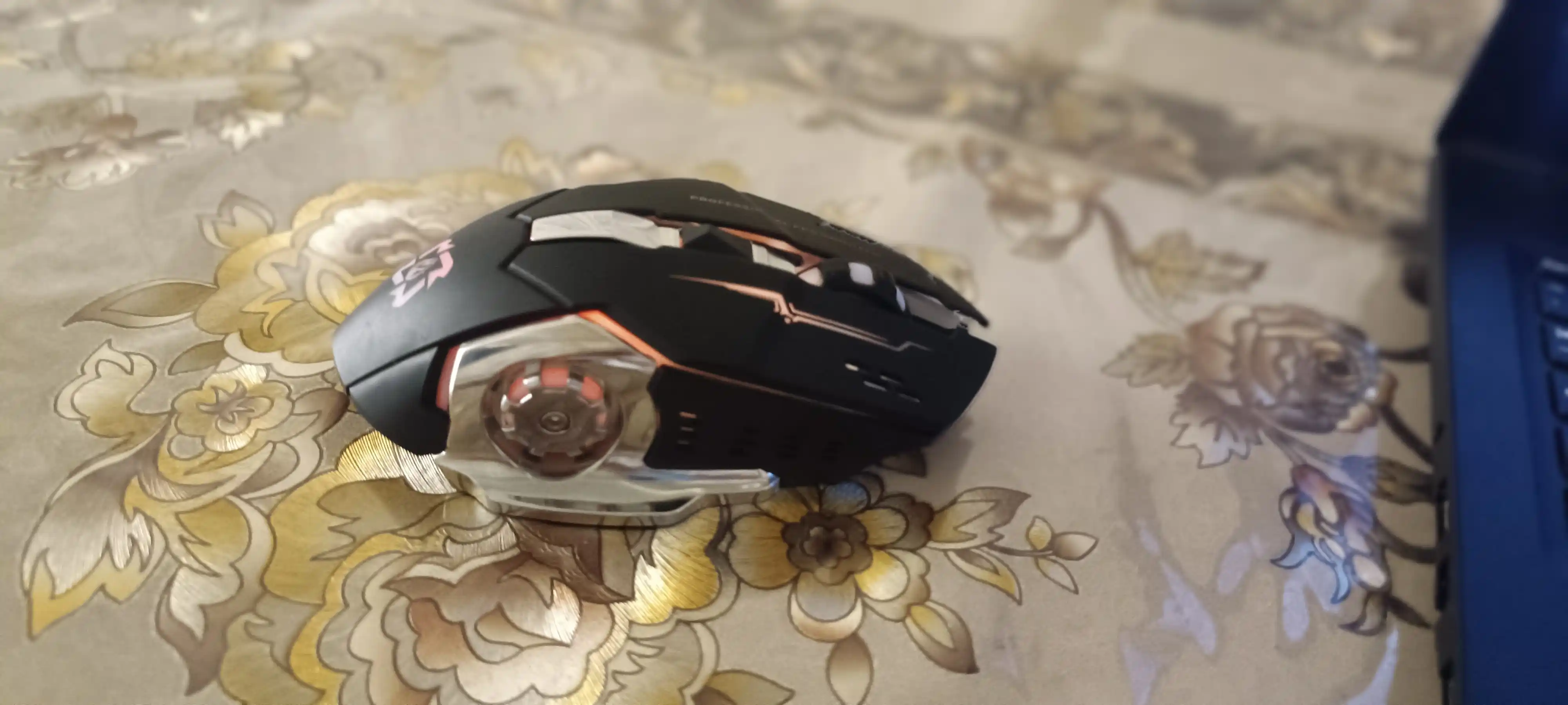 Игровая мышь IMICE бесшумная, беспроводная m17, c RGB подсветкой,