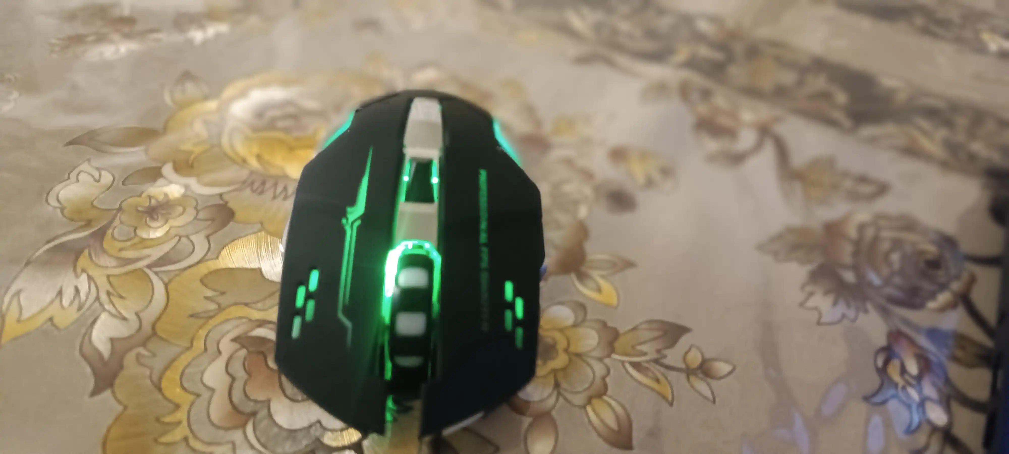 Игровая мышь IMICE бесшумная, беспроводная m17, c RGB подсветкой,