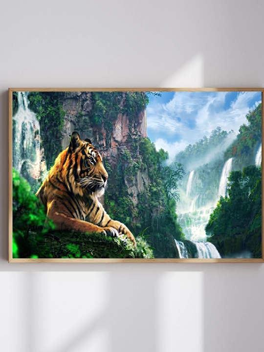 Raqamlar bo'yicha rasm chizish to'plami 40x50 sm polotno podramnikda YCGJ32368 - 